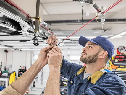 Garage Door Cable Repair in Naugatuck