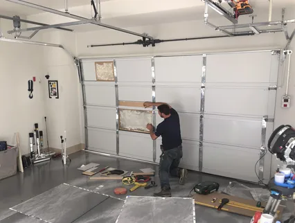 Garage Door Panel Repair in Naugatuck