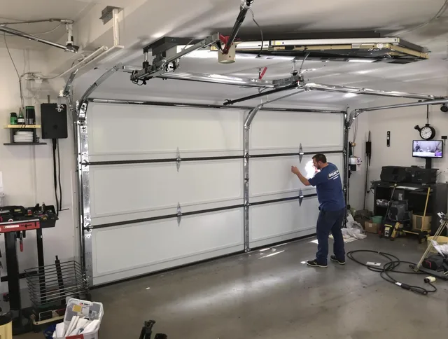 Professional garage door repair service by Naugatuck Garage Door Repair in Naugatuck
